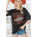 Cowboy Unisex Oversized Mineral Wash Graphic - Adult & Kids T-Shirts, Sweatshirts & Hoodies apparel design preview 1