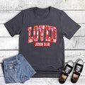 Valentine Faith Love Brushstroke Graphic - Adult & Kids T-Shirts, Sweatshirts & Hoodies apparel design preview 1