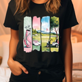 Watercolor Golf - Adult & Kids T-Shirts, Sweatshirts & Hoodies apparel design preview 1