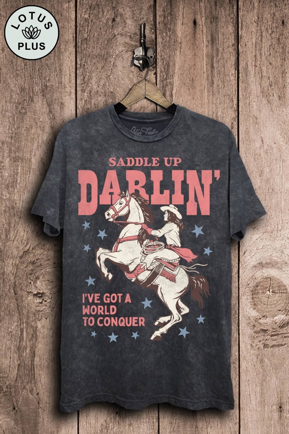 Saddle Up Darlin Graphic Top - Adult & Kids T-Shirts, Sweatshirts & Hoodies apparel design preview 1