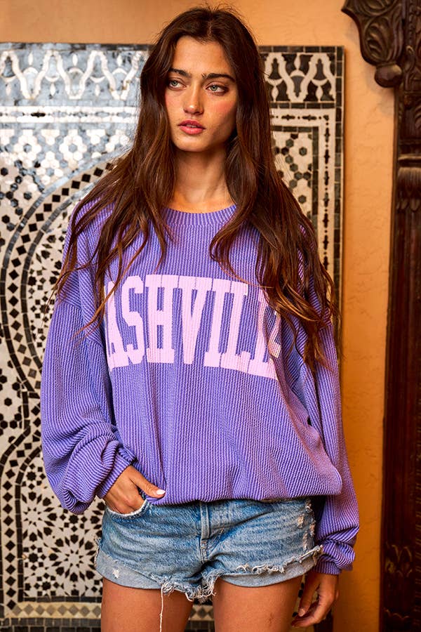 T1770KK Nashiville Comfy Oversize Graphic - Adult & Kids T-Shirts, Sweatshirts & Hoodies apparel design preview 1