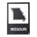 Missouri Outline Postcard - Adult & Kids T-Shirts, Sweatshirts & Hoodies apparel design preview 1