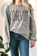 Forever Love Valentine's Mineral Graphic Terry - Adult & Kids T-Shirts, Sweatshirts & Hoodies apparel design preview 1