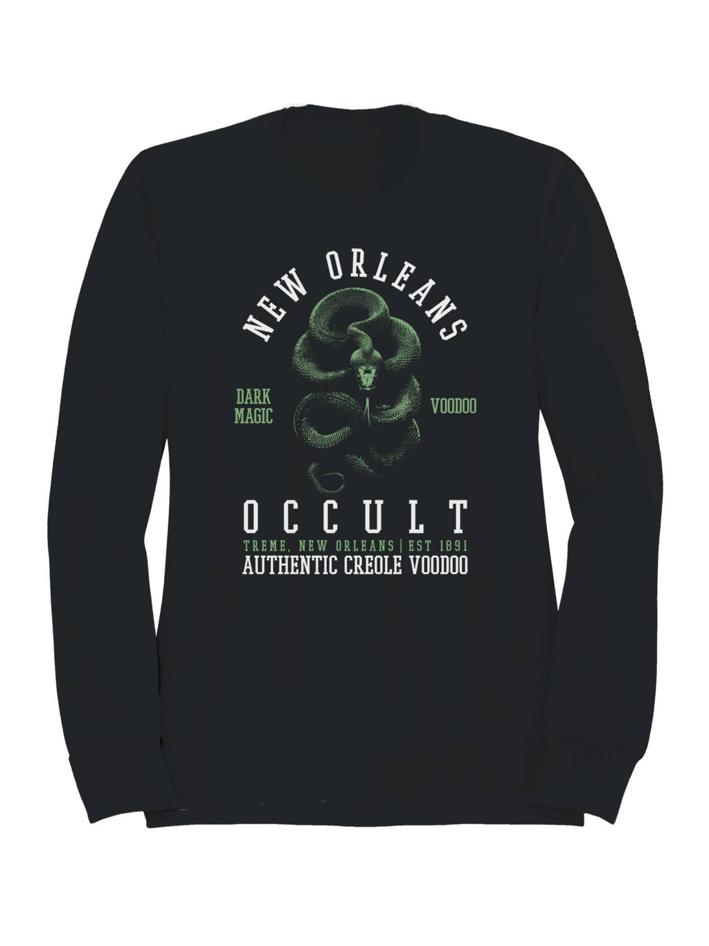 New Orleans Occult Creole Voodoo Men's - Adult & Kids T-Shirts, Sweatshirts & Hoodies apparel design preview 1