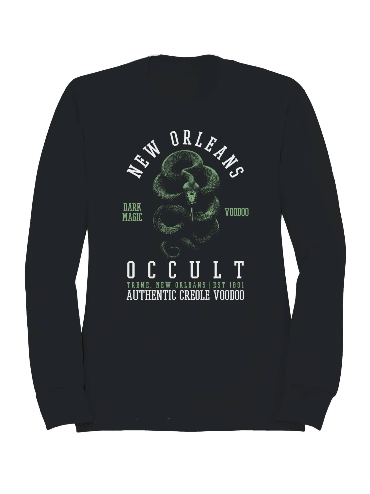 New Orleans Occult Creole Voodoo Men's - Adult & Kids T-Shirts, Sweatshirts & Hoodies apparel design preview 1
