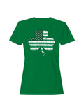 St. Patrick's Day American Shamrock Flag Women's - Adult & Kids T-Shirts, Sweatshirts & Hoodies apparel design preview 1