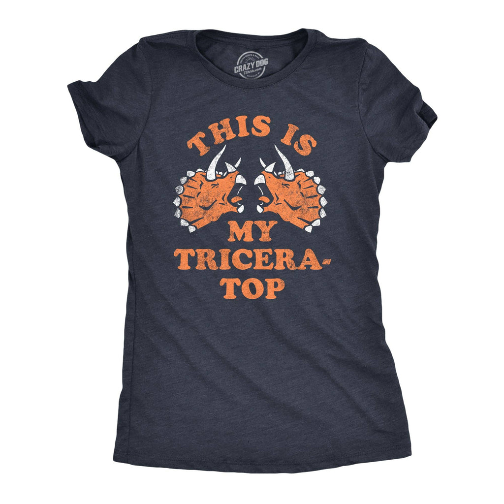 This Is My Tricera Top Women's - Adult & Kids T-Shirts, Sweatshirts & Hoodies apparel design preview 1