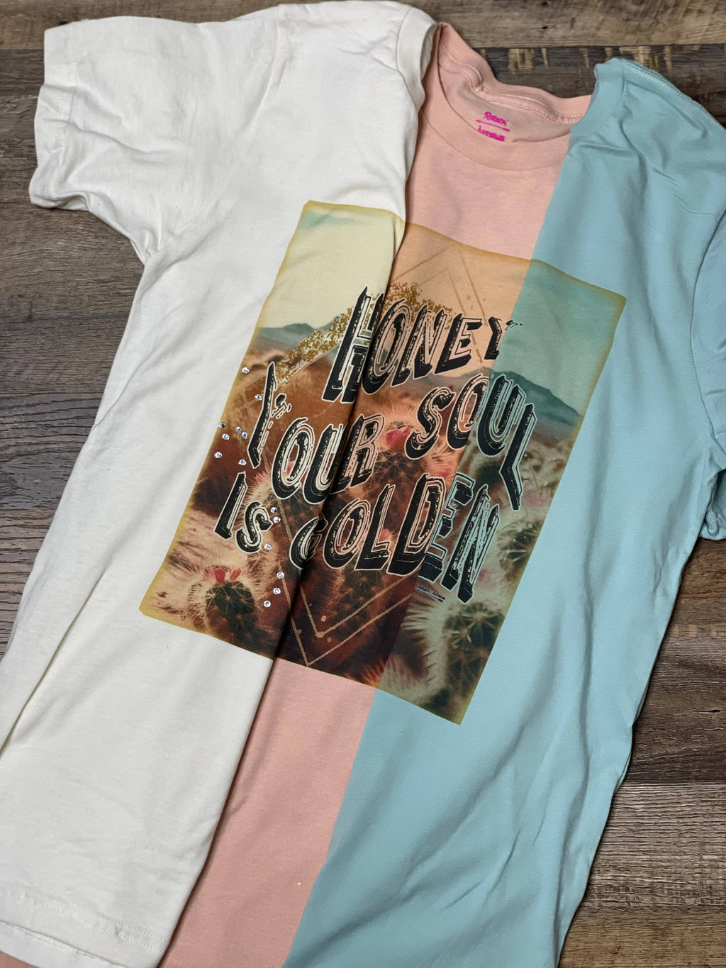 Honey Your Soul Is Golden - Adult & Kids T-Shirts, Sweatshirts & Hoodies apparel design preview 1