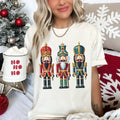 Retro Nutcrackers, Classic, Colorful Christmas, - Adult & Kids T-Shirts, Sweatshirts & Hoodies apparel design preview 1