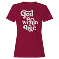 God Is Within Her Women's - Adult & Kids T-Shirts, Sweatshirts & Hoodies apparel design preview 1