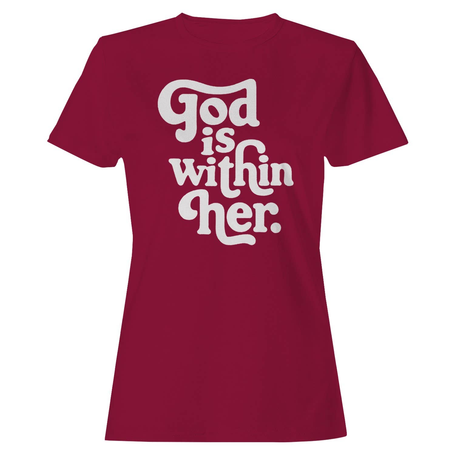 God Is Within Her Women's - Adult & Kids T-Shirts, Sweatshirts & Hoodies apparel design preview 1