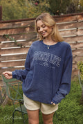 Beach Life Is the Best Thermal Vintage - Adult & Kids T-Shirts, Sweatshirts & Hoodies apparel design preview 1