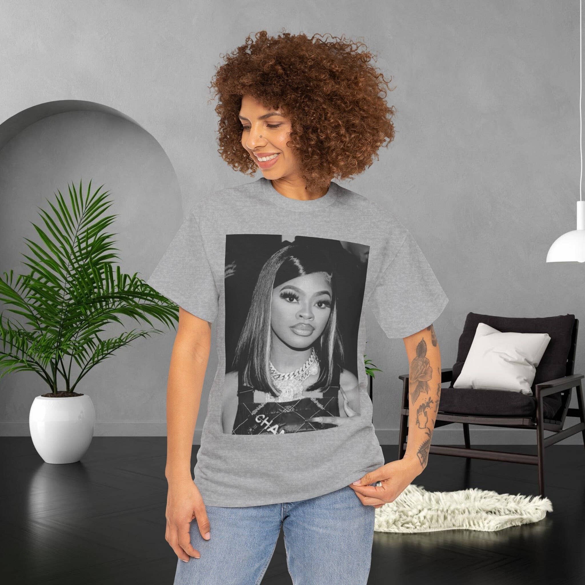 Justin Timberlake Face Card Graphic Unisex Tour - Adult & Kids T-Shirts, Sweatshirts & Hoodies apparel design preview 1