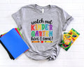 Watch Out Kindergarten Here I Come - Adult & Kids T-Shirts, Sweatshirts & Hoodies apparel design preview 1