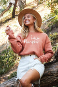 Hello Pumpkin Graphic - Adult & Kids T-Shirts, Sweatshirts & Hoodies apparel design preview 1