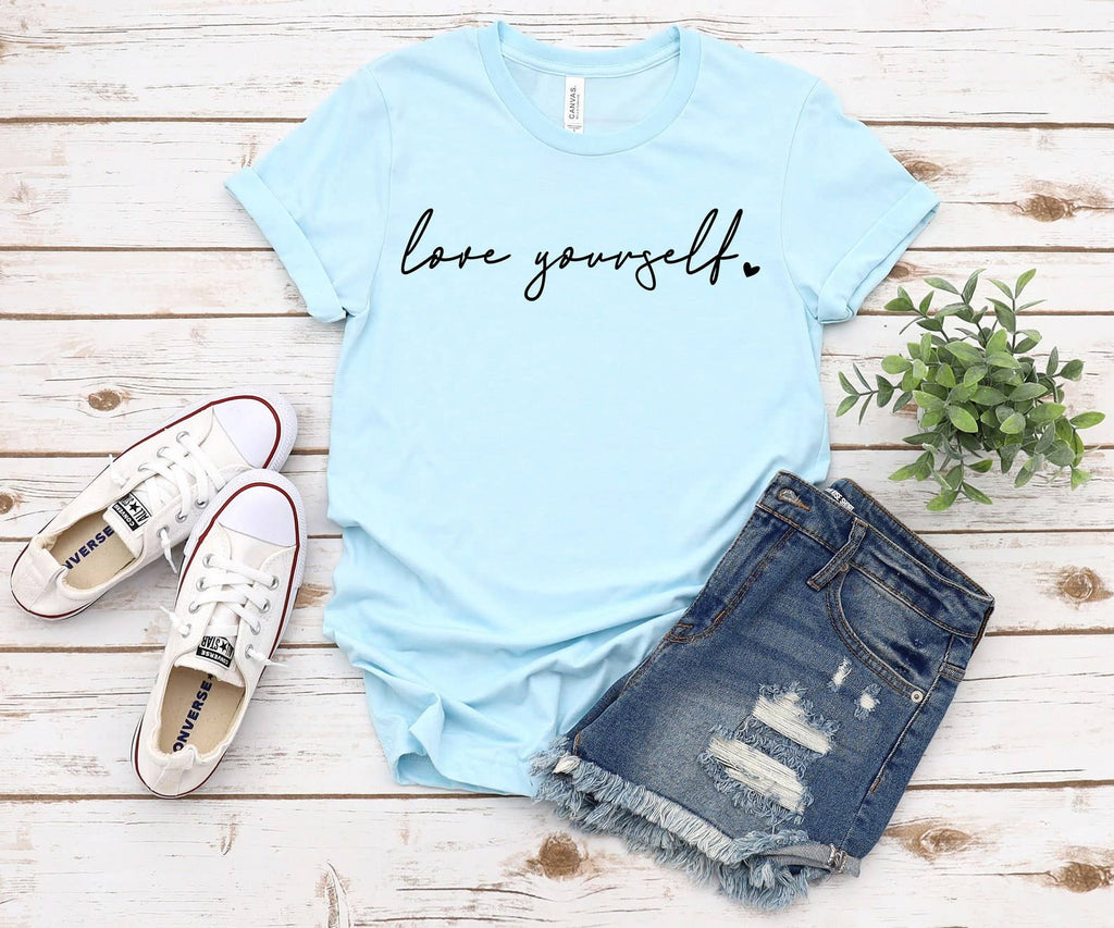 Love Yourself - Adult & Kids T-Shirts, Sweatshirts & Hoodies apparel design preview 1