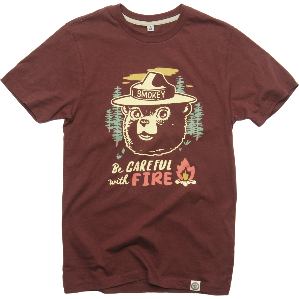 Be Careful with Fire Unisex Short Sleeve - Adult & Kids T-Shirts, Sweatshirts & Hoodies apparel design preview 1