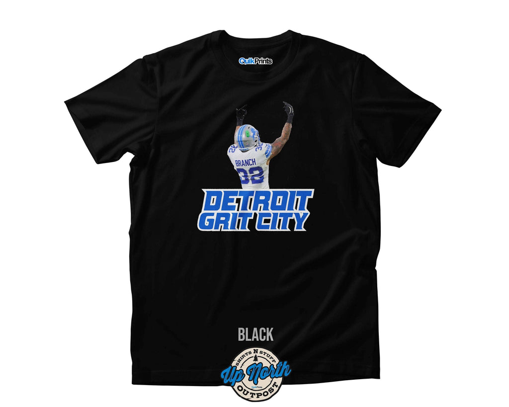 Detroit Grit City Football Adult Bigtall Sizes - Adult & Kids T-Shirts, Sweatshirts & Hoodies apparel design preview 1