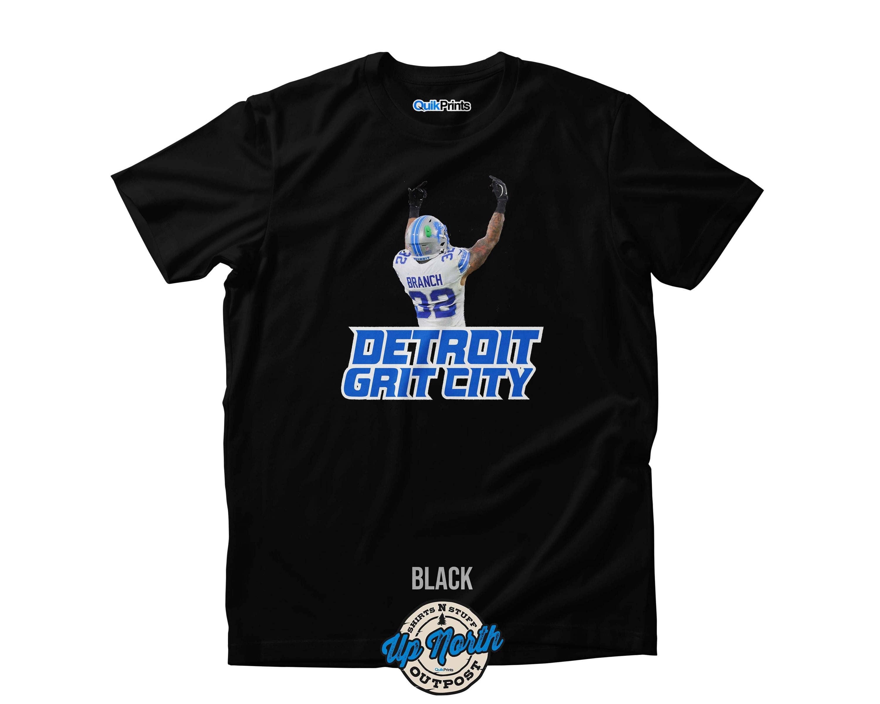 Detroit Grit City Football Adult Bigtall Sizes - Adult & Kids T-Shirts, Sweatshirts & Hoodies apparel design preview 1