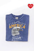 Land of Free America Plus Mineral Graphic Top - Adult & Kids T-Shirts, Sweatshirts & Hoodies apparel design preview 1