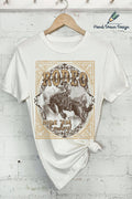 Rodeo Cowboy-Hand Drawn - Adult & Kids T-Shirts, Sweatshirts & Hoodies apparel design preview 1