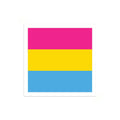 Pansexual Pride Flag Mini Square Sticker - Adult & Kids T-Shirts, Sweatshirts & Hoodies apparel design preview 1