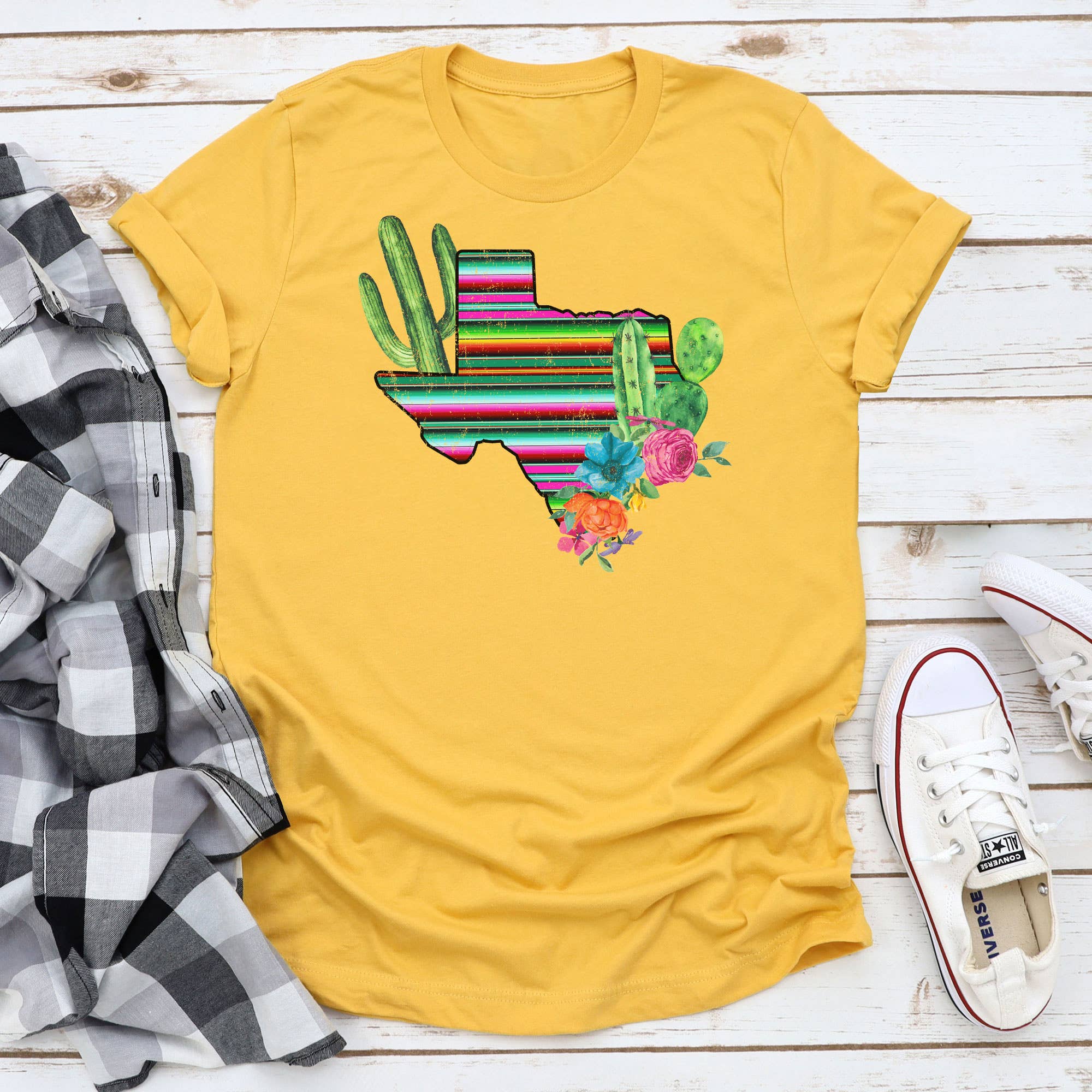 Fiesta Serape Texas - Adult & Kids T-Shirts, Sweatshirts & Hoodies apparel design preview 1