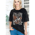 Widl West Cowboy- Unisex Oversized Mineral Wash - Adult & Kids T-Shirts, Sweatshirts & Hoodies apparel design preview 1