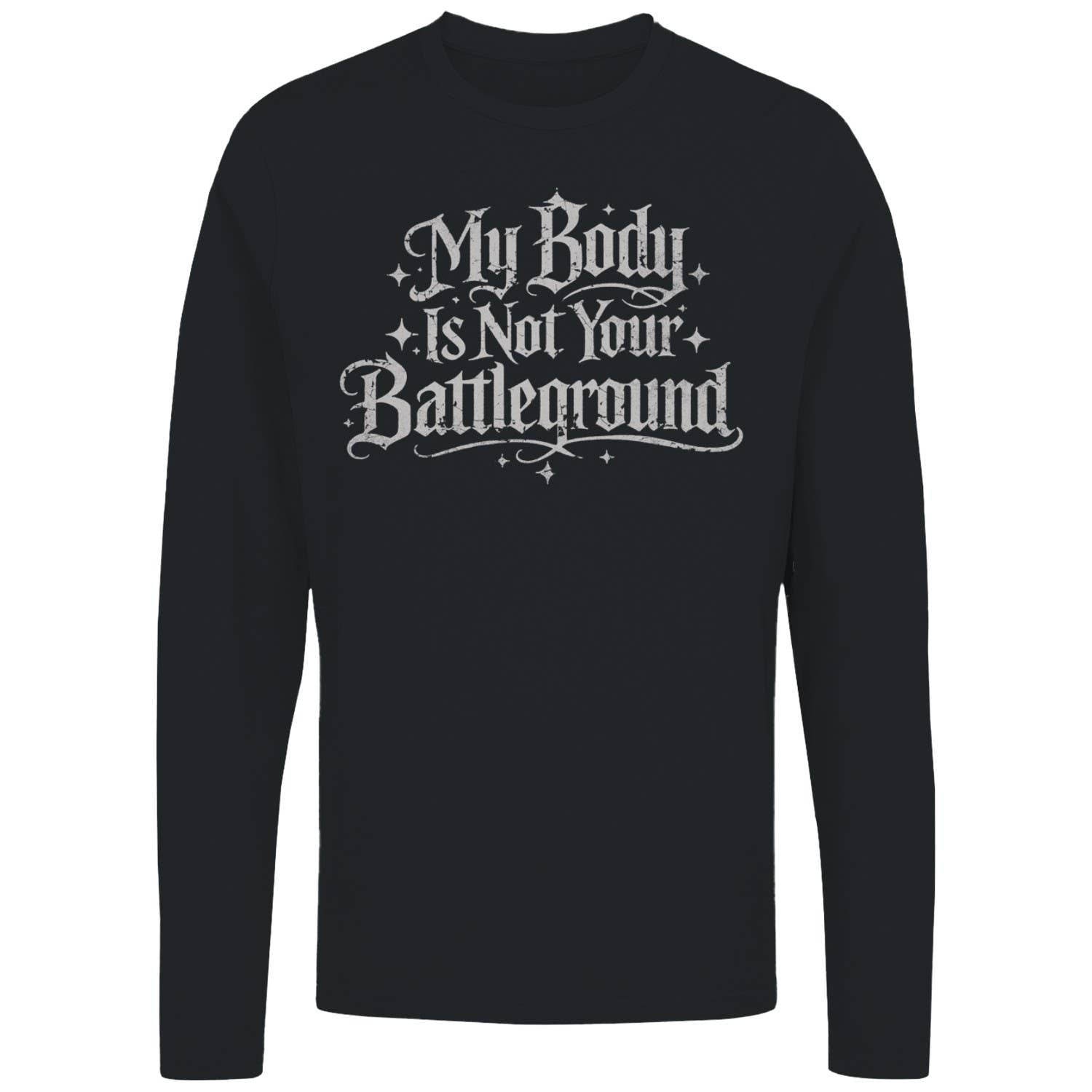 Body Autonofeminist Quote Women's - Adult & Kids T-Shirts, Sweatshirts & Hoodies apparel design preview 1