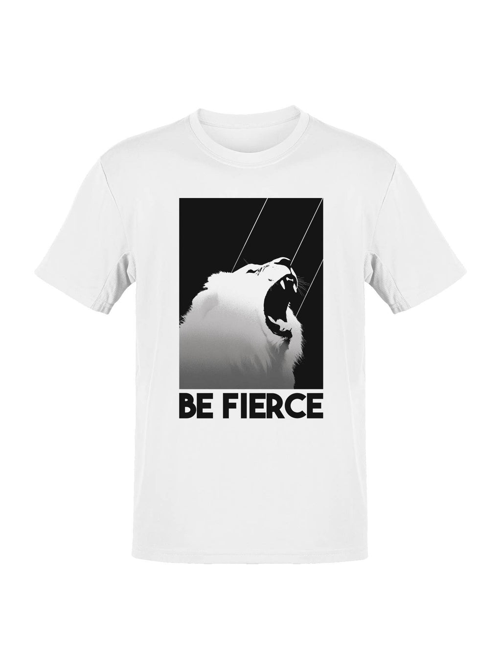 Fierce Lion Roar Motivation Men's - Adult & Kids T-Shirts, Sweatshirts & Hoodies apparel design preview 1