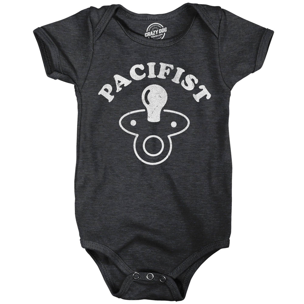 Pacifist Baby Bodysuit - Adult & Kids T-Shirts, Sweatshirts & Hoodies apparel design preview 1