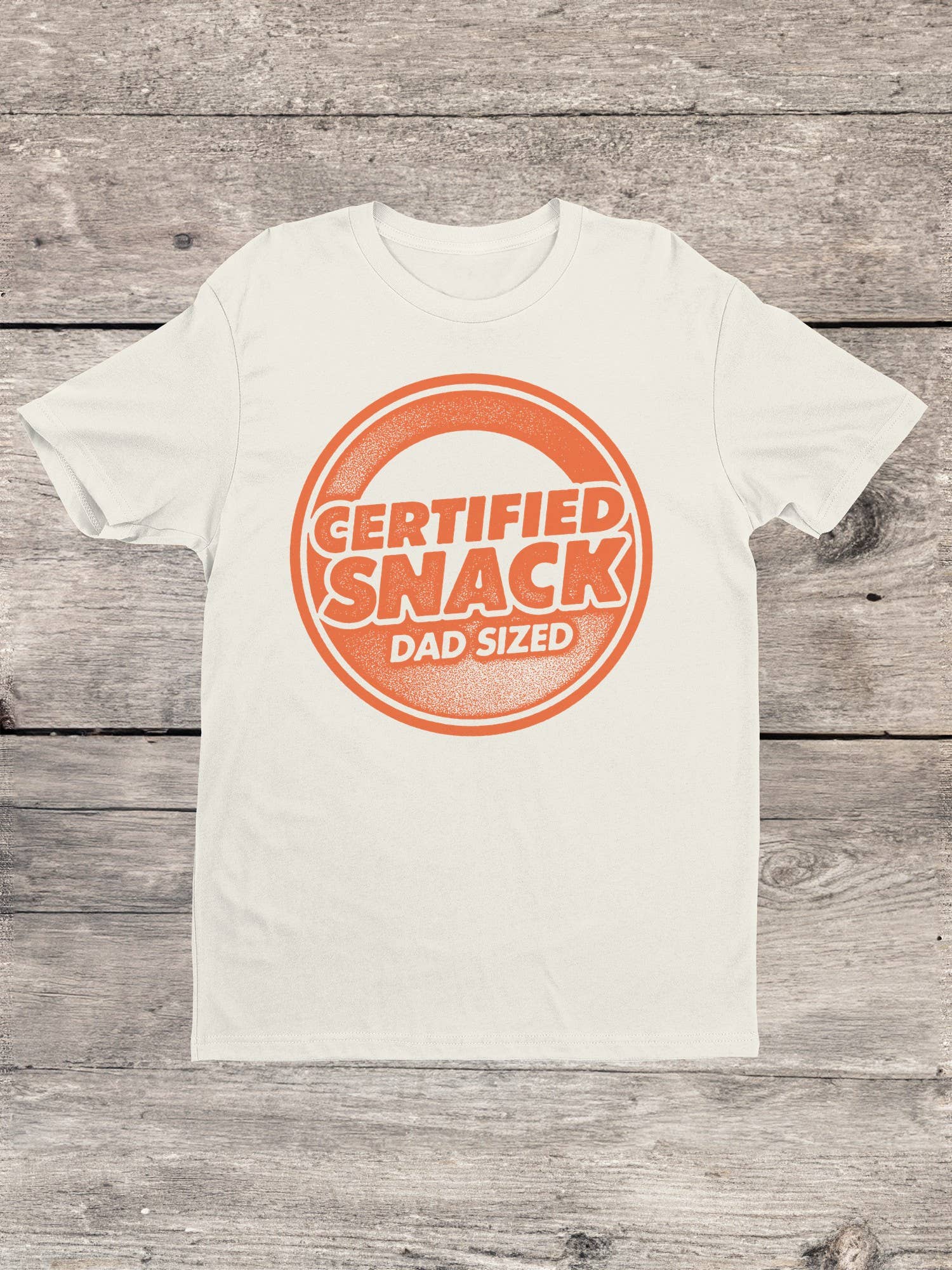 Dad-Sized Snack Men's - Adult & Kids T-Shirts, Sweatshirts & Hoodies apparel design preview 1