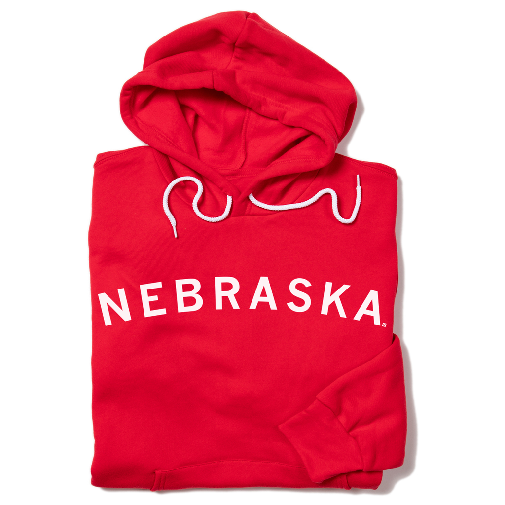 Nebraska Curved Logo - Adult & Kids T-Shirts, Sweatshirts & Hoodies apparel design preview 1