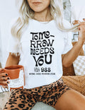 Tomorrow Needs You - Adult & Kids T-Shirts, Sweatshirts & Hoodies apparel design preview 1