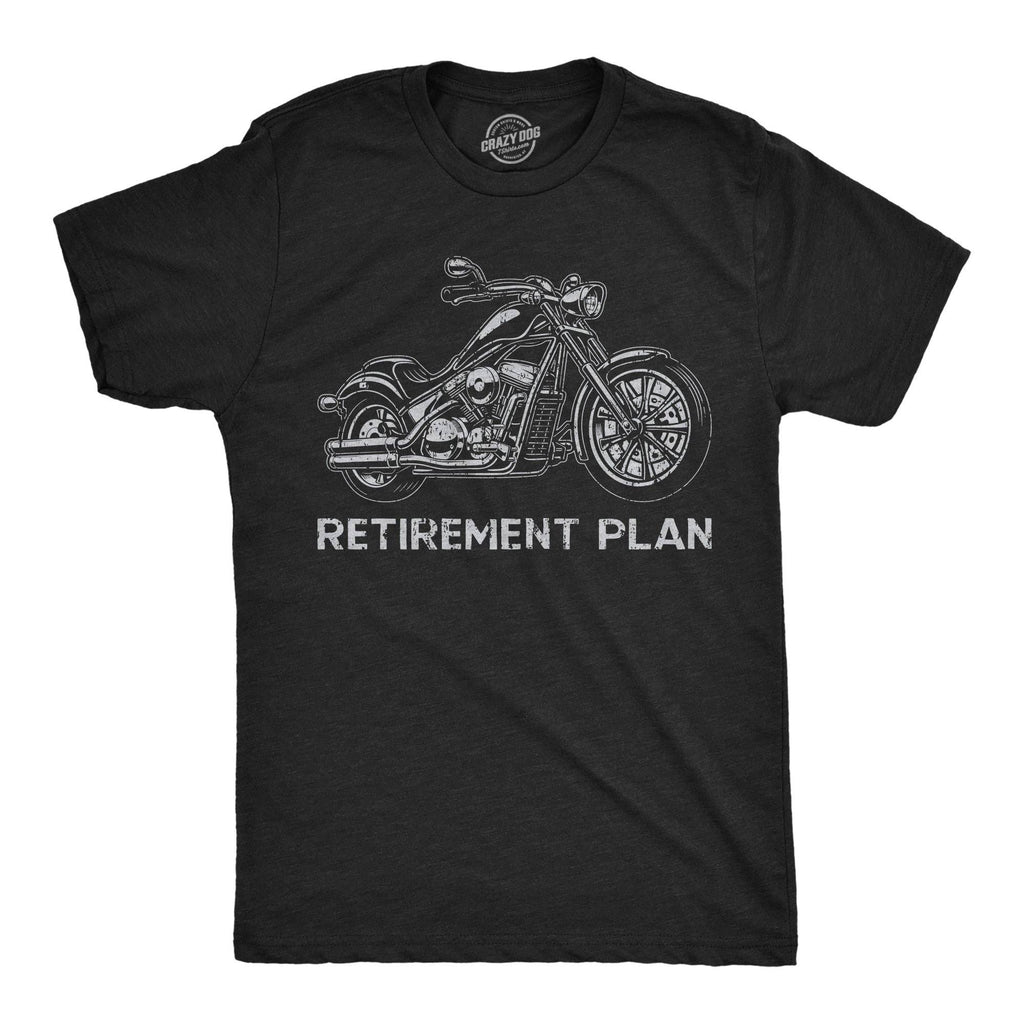 Retirement Plan Motorcycle Men's - Adult & Kids T-Shirts, Sweatshirts & Hoodies apparel design preview 1