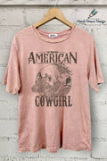 American Cowboy-Oversized Hand Drawn - Adult & Kids T-Shirts, Sweatshirts & Hoodies apparel design preview 1