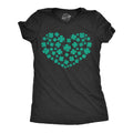 Glitter Clover Heart Women's - Adult & Kids T-Shirts, Sweatshirts & Hoodies apparel design preview 1