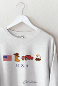 USA Mid Graphic - Adult & Kids T-Shirts, Sweatshirts & Hoodies apparel design preview 1