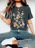 Chic Wildflowers Floral Vintage - Adult & Kids T-Shirts, Sweatshirts & Hoodies apparel design preview 1