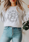 Let Me Tell You About My Jesus Crew Neck - Adult & Kids T-Shirts, Sweatshirts & Hoodies apparel design preview 1