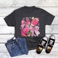 Coquette Cancer Football Gloves Graphic - Adult & Kids T-Shirts, Sweatshirts & Hoodies apparel design preview 1