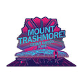 Mt. Trashmore Vaporwave Die-Cut Sticker - Adult & Kids T-Shirts, Sweatshirts & Hoodies apparel design preview 1