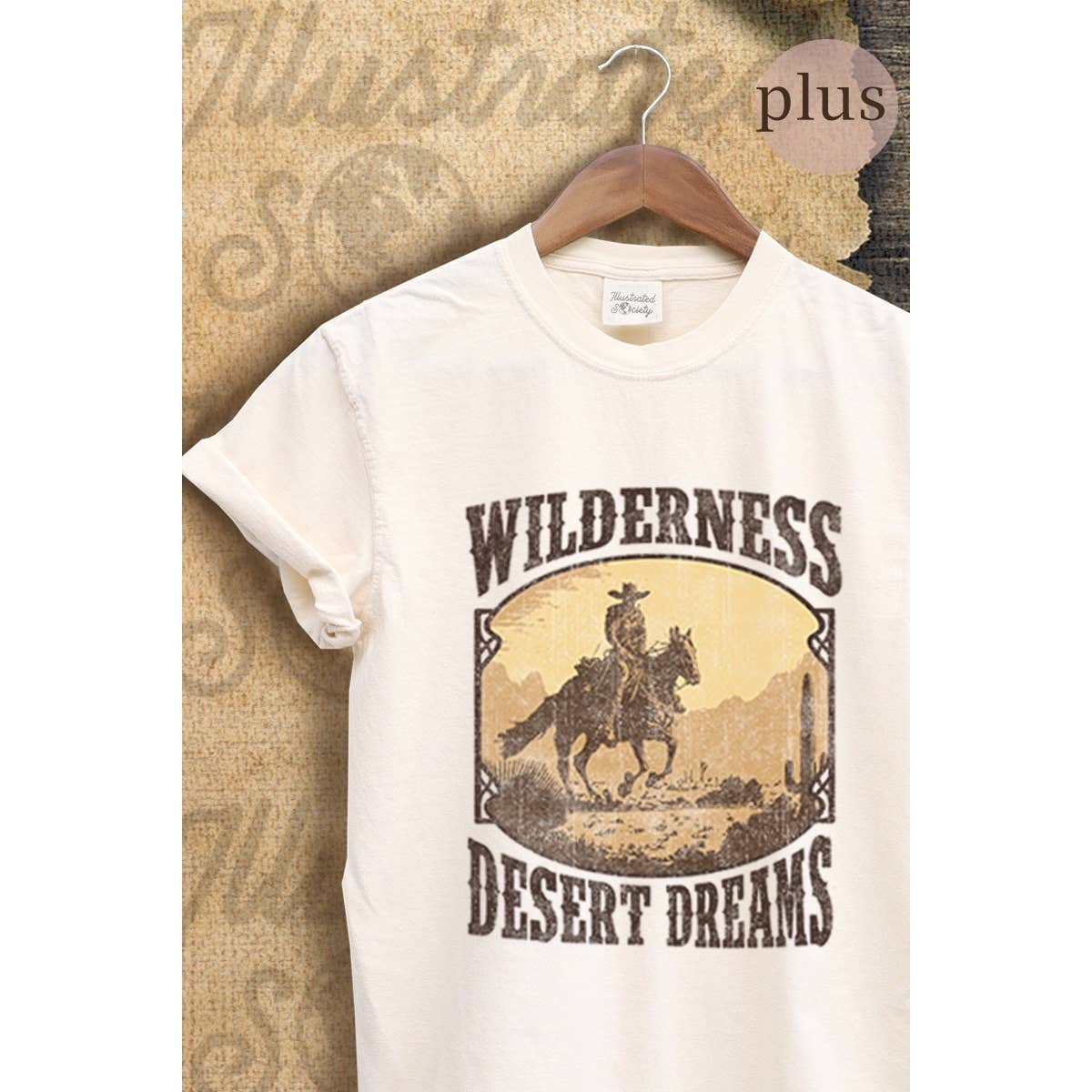 Wilderness Desert Dreams Vintage Graphic - Adult & Kids T-Shirts, Sweatshirts & Hoodies apparel design preview 1
