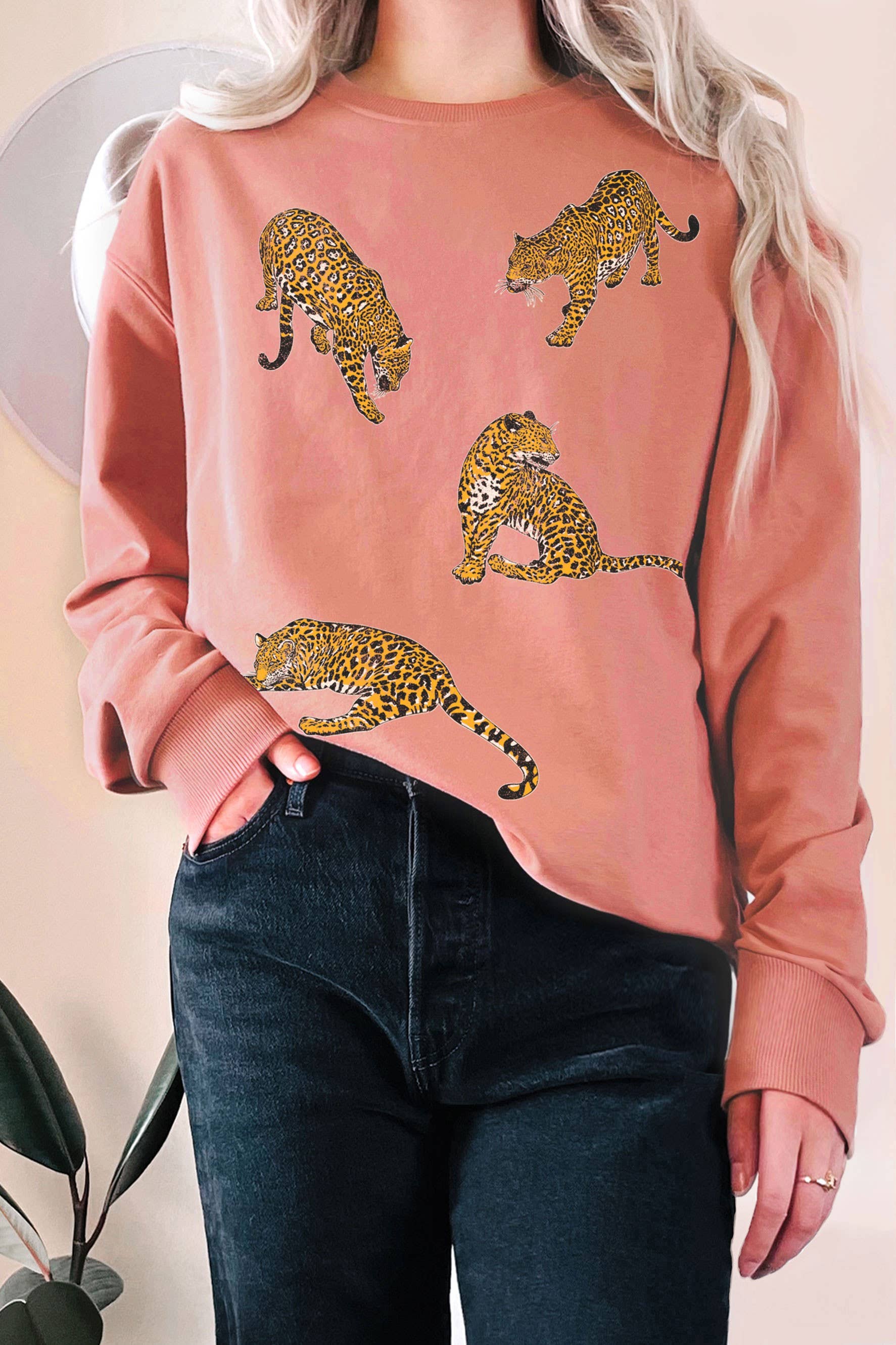 Three Leopards Graphic Terry - Adult & Kids T-Shirts, Sweatshirts & Hoodies apparel design preview 1