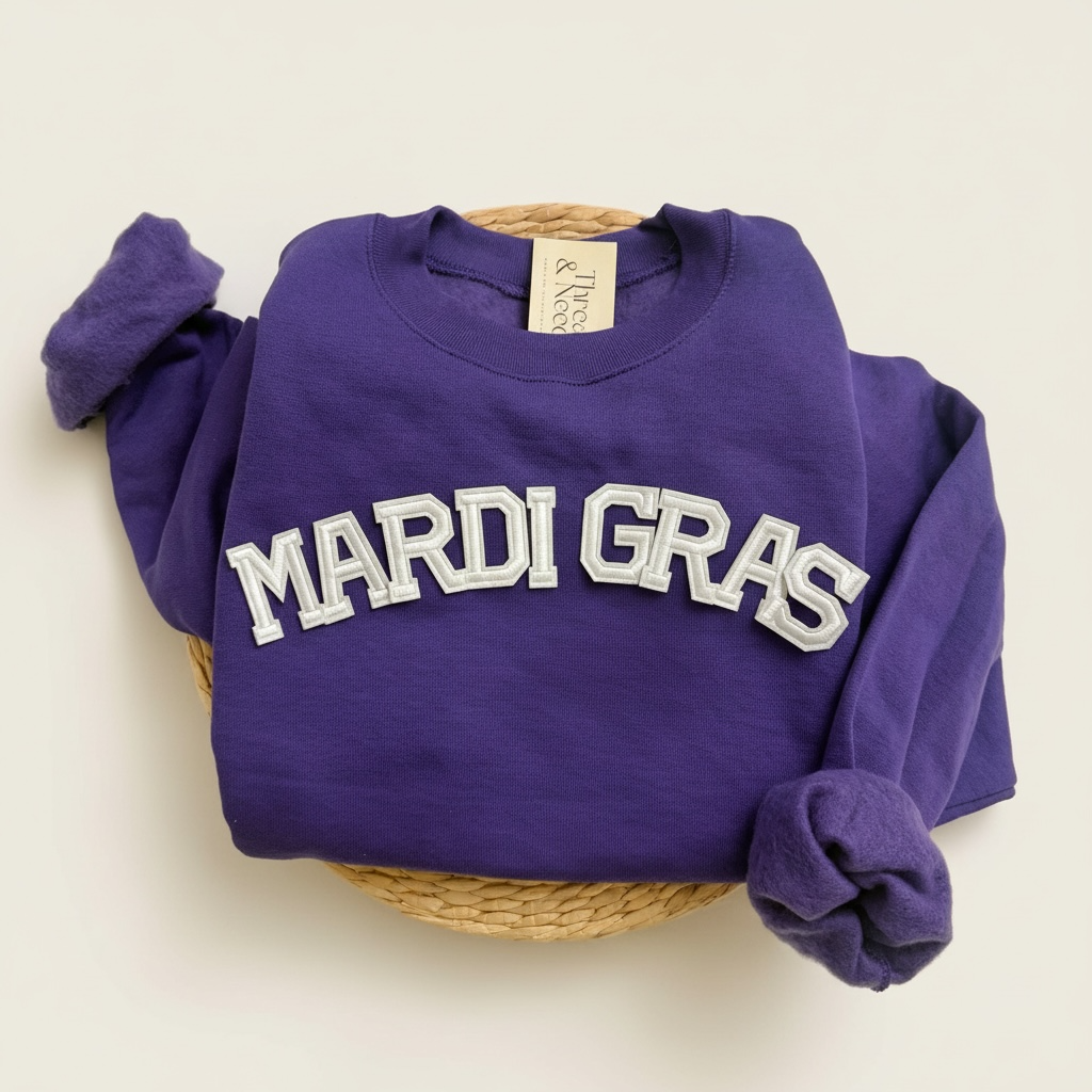 Mardi Gras Sweater, New Orleans Souvenirs - Adult & Kids T-Shirts, Sweatshirts & Hoodies apparel design preview 1
