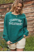 Campfire Thermal Vintage - Adult & Kids T-Shirts, Sweatshirts & Hoodies apparel design preview 1