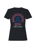 Cheers To Bad Ideas Neon Art Women's - Adult & Kids T-Shirts, Sweatshirts & Hoodies apparel design preview 1