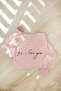 P.S. I Love You Mineral Washed Graphic - Adult & Kids T-Shirts, Sweatshirts & Hoodies apparel design preview 1