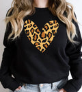 Leopard Heart Valentine's Day Cute Fun Gift - Adult & Kids T-Shirts, Sweatshirts & Hoodies apparel design preview 1