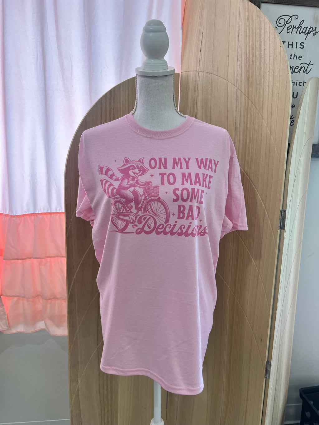 On My Way To Make Some Bad Decisions Pink - Adult & Kids T-Shirts, Sweatshirts & Hoodies apparel design preview 1